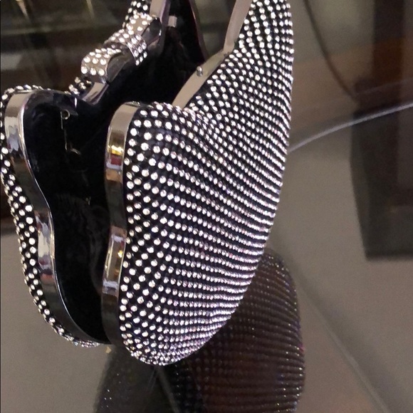 Clutch Purse: Sparkling Kitty Face - Picture 2 of 5